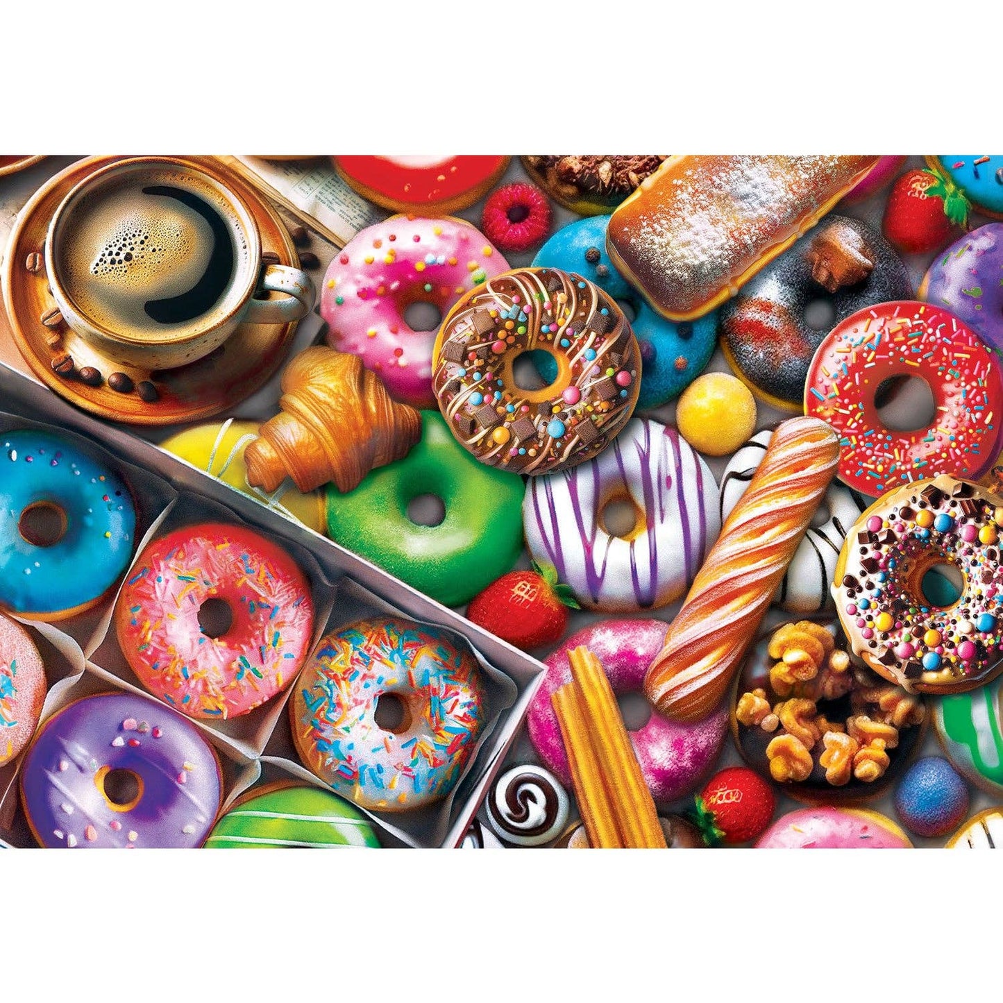 EZ Grip - Donut Delights 1000 Piece Jigsaw Puzzle