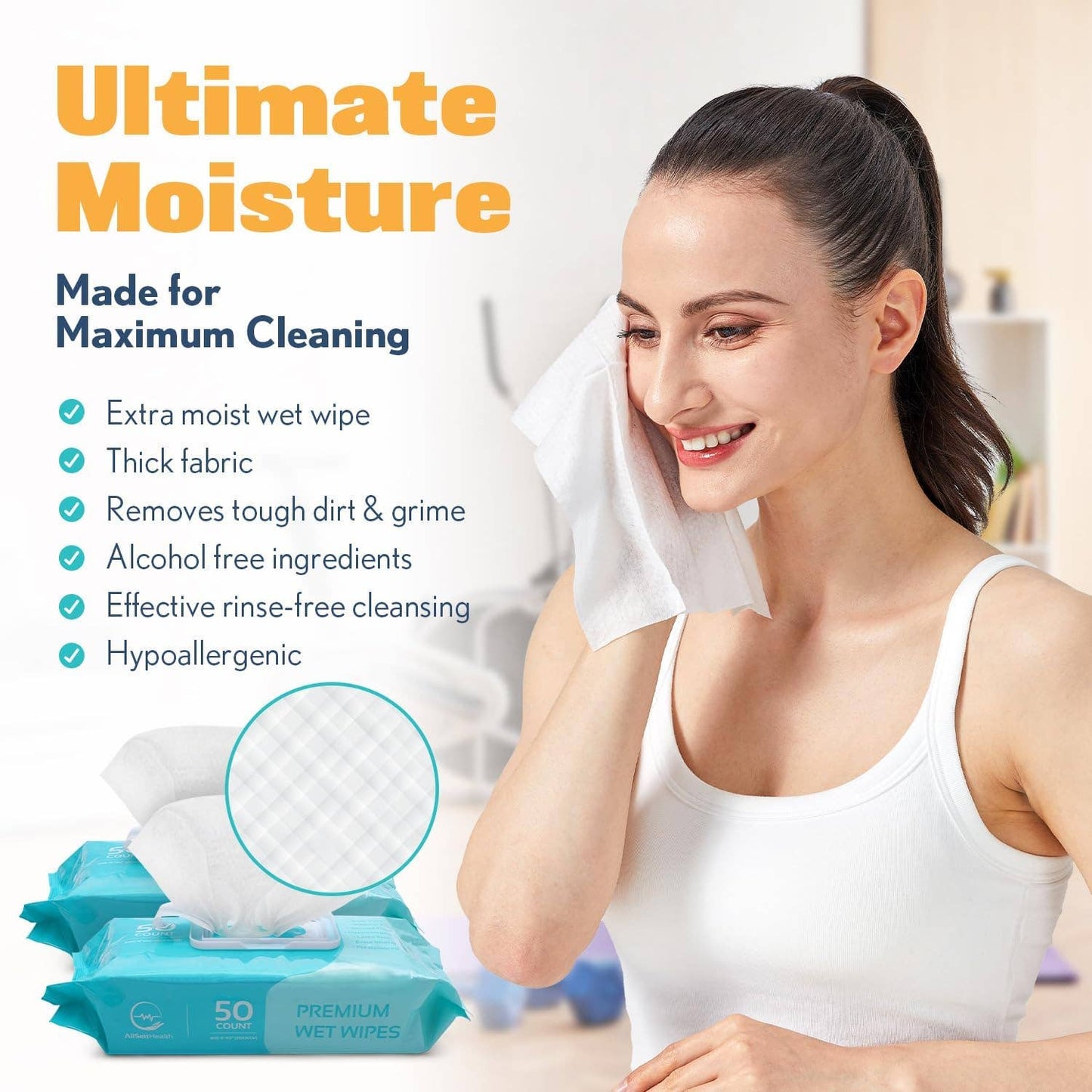 Fresh & Clean Body Wipes – Rinse-Free Refresh in a Snap! 🚿🧼