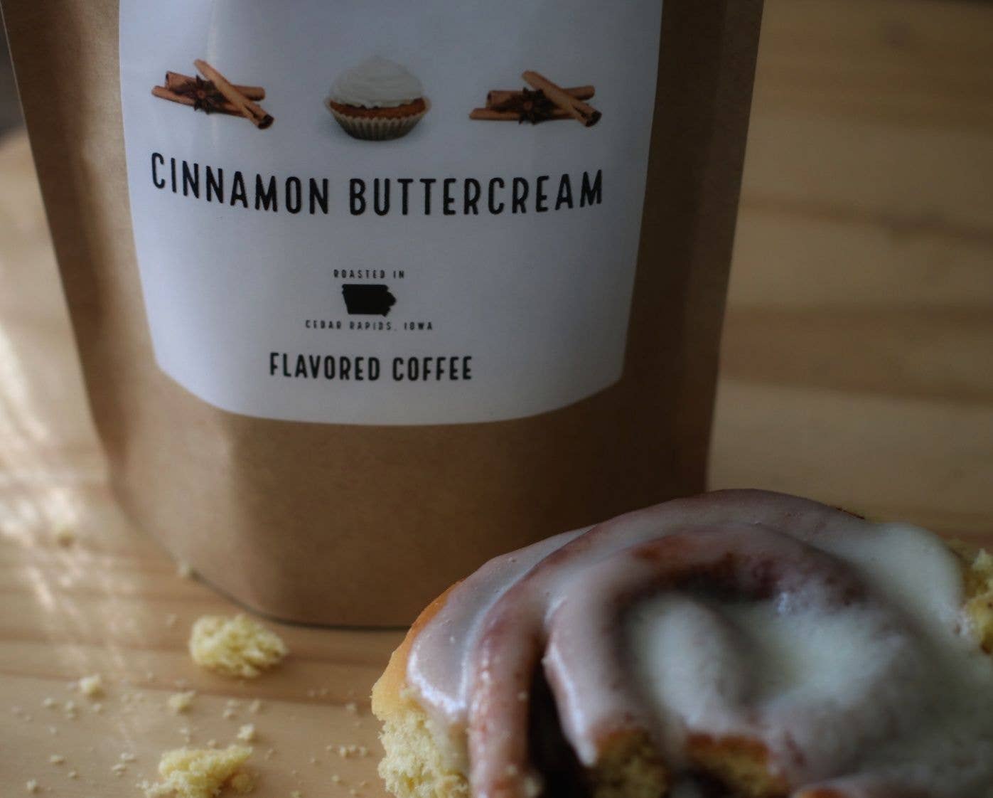 Cinnamon Buttercream (Flavor Coffee): 8 oz