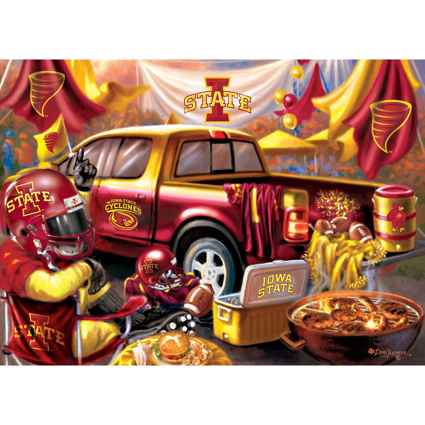 Iowa State Cyclones - Gameday 1000 Piece Puzzle