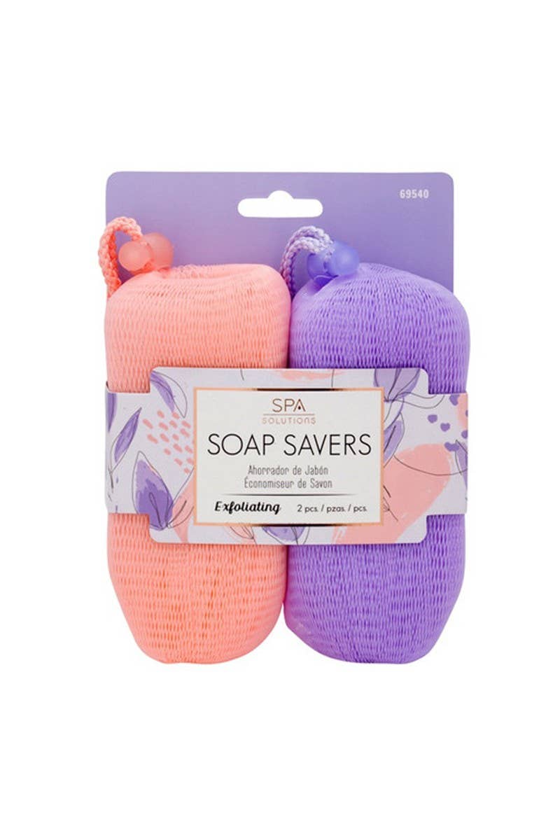 Peach & Lavender Soap Savers – Scrub Smarter, Not Harder! 🧼✨