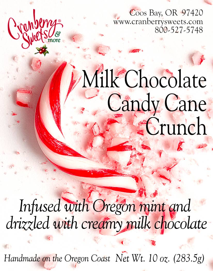 Milk Chocolate Candy Cane Crunch (Seasonal): 5 oz.