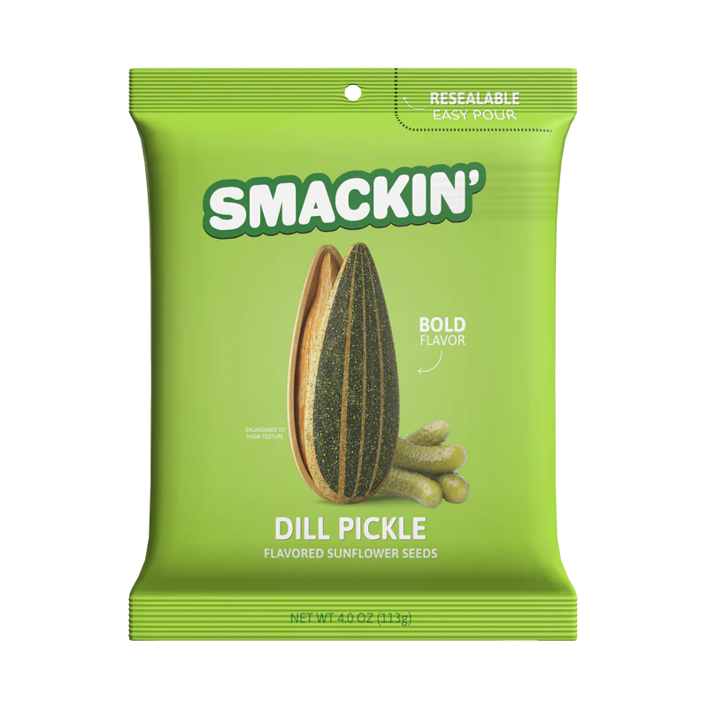 🥒 Dill Pickle SMACKIN’ Sunflower Seeds 🥒