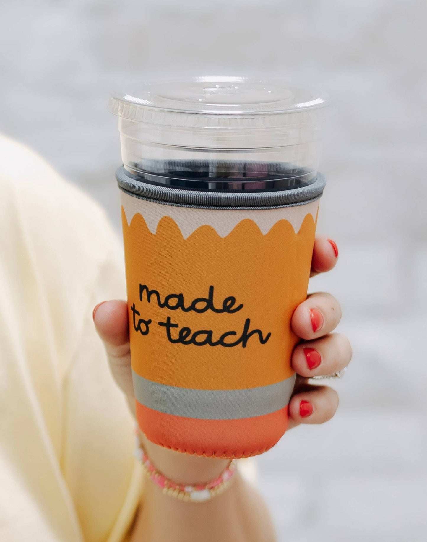 Made To Teach + Teach Fuel Drink Sleeve: Medium