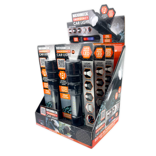 Roughneck Emergency Car LED Light Multi Tool - 6/Display: Wholesale Price