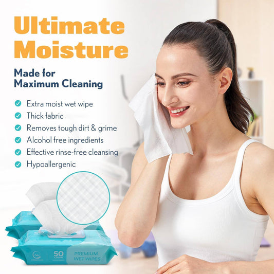 Fresh &amp; Clean Body Wipes – Rinse-Free Refresh in a Snap! 🚿🧼