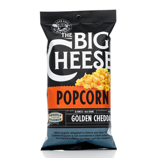 Golden Cheddar Gourmet Popcorn- 3oz bag