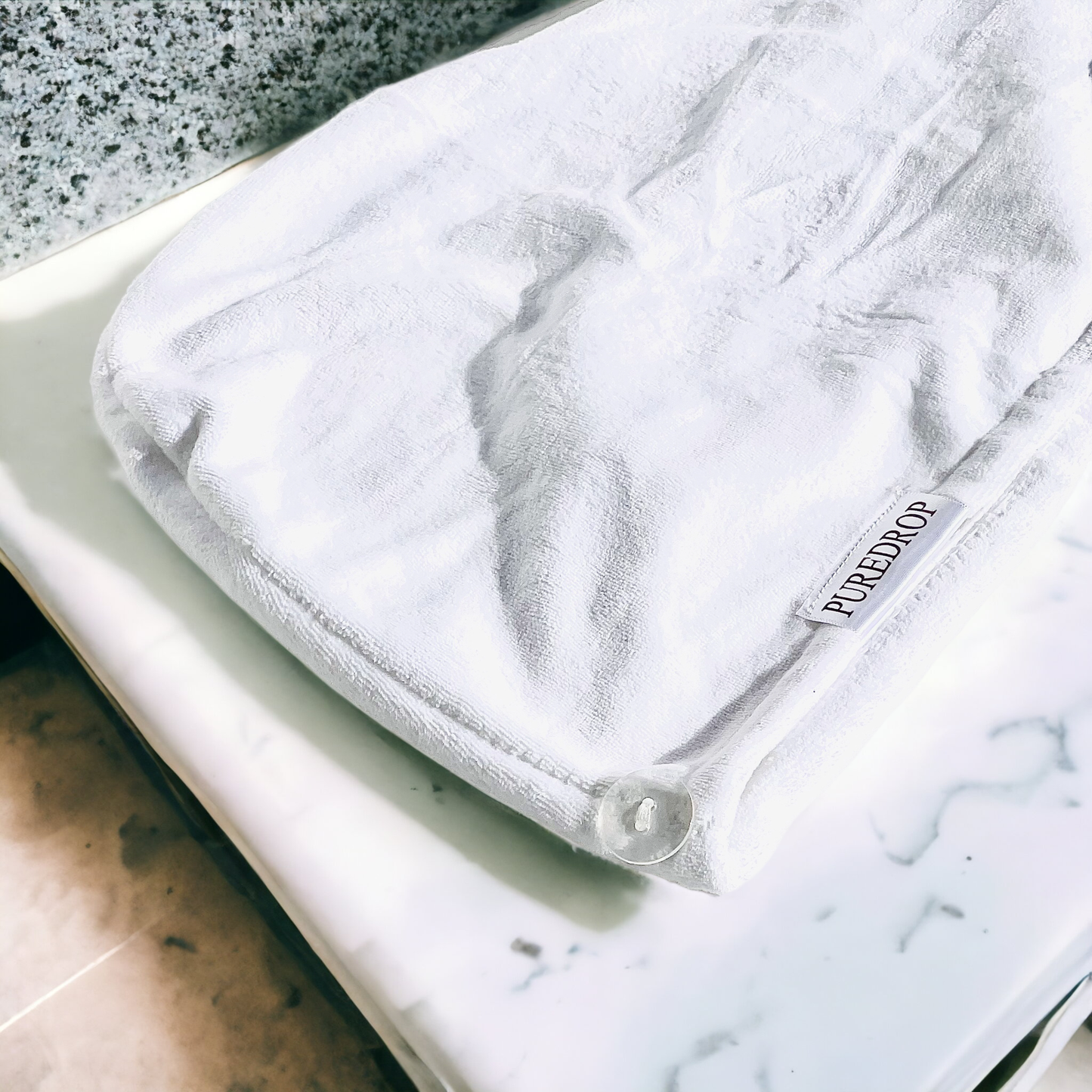 Microfiber Twisted Hair Towel