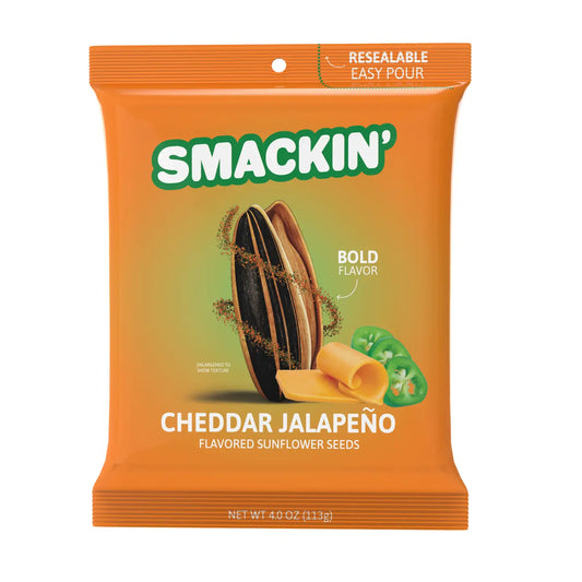🔥 Cheddar Jalapeño SMACKIN’ Sunflower Seeds🔥