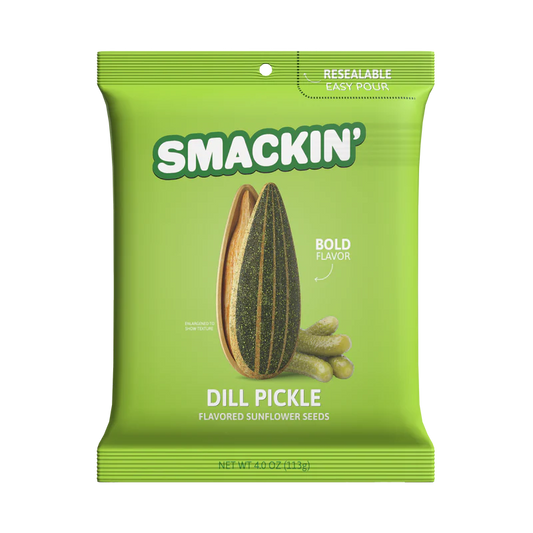 🥒 Dill Pickle SMACKIN’ Sunflower Seeds 🥒