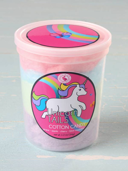 Unicorn Tails Cotton Candy – A Magical Mix of Sweetness! 🦄✨