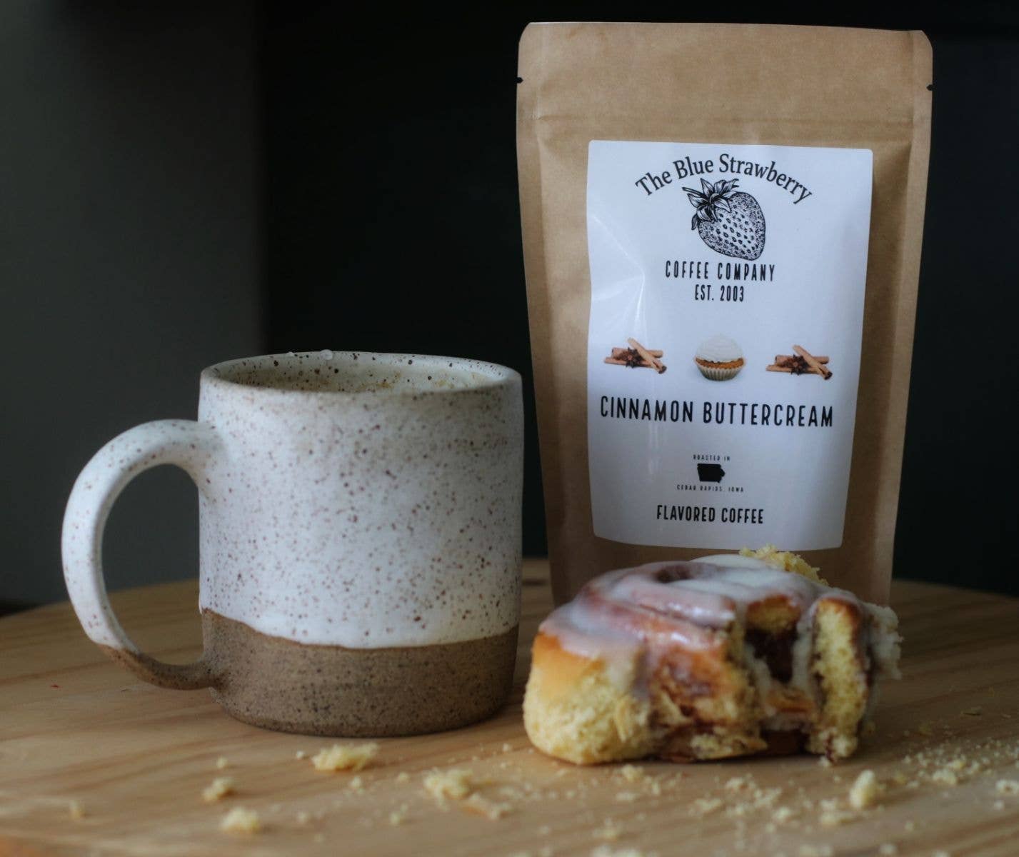 Cinnamon Buttercream (Flavor Coffee): 8 oz